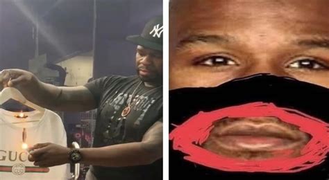 reactions to mayweather still buying gucci|“This Is Why He Keeps Fighting These Bum A** Exhibitions”: .